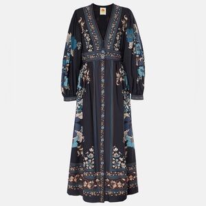 EUC, Farm Rio Midi Dress. size large